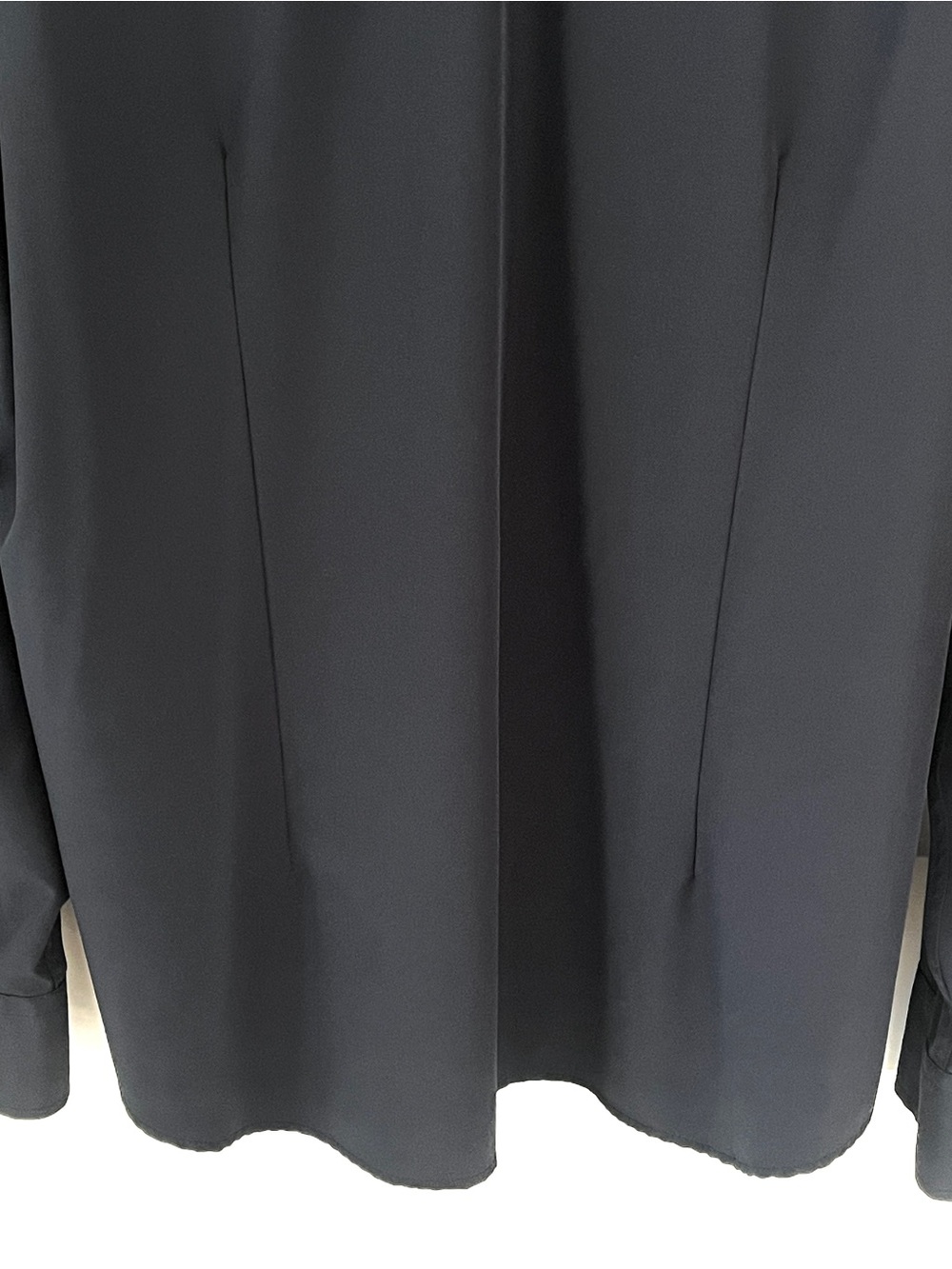 Michael Strahan Black Long Sleeve Modern Fit Stretch Dress Shirt Men’s XL - Picture 4 of 7
